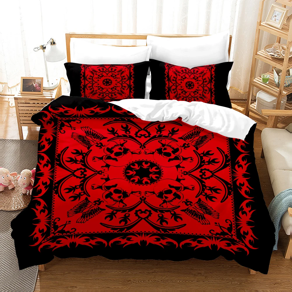

Luxury Duvet Cover Set Bohemian National Style Quilt Cover Queen King Full Size Comforter Bedding Sets For Bedroom