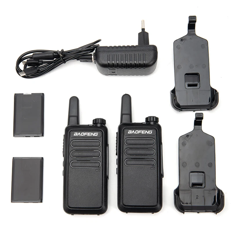 2pcs baofeng bf r5 mini walkie talkie usb fast charger bf c9 ham cb portable radio set bfr5 walkie talkie two way radio free global shipping