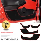 Защитный ковер, аксессуары, защитный коврик, внутренняя защита двери для BYD F0 2008-2015 X5M, наклейка для защиты двери автомобиля от ударов