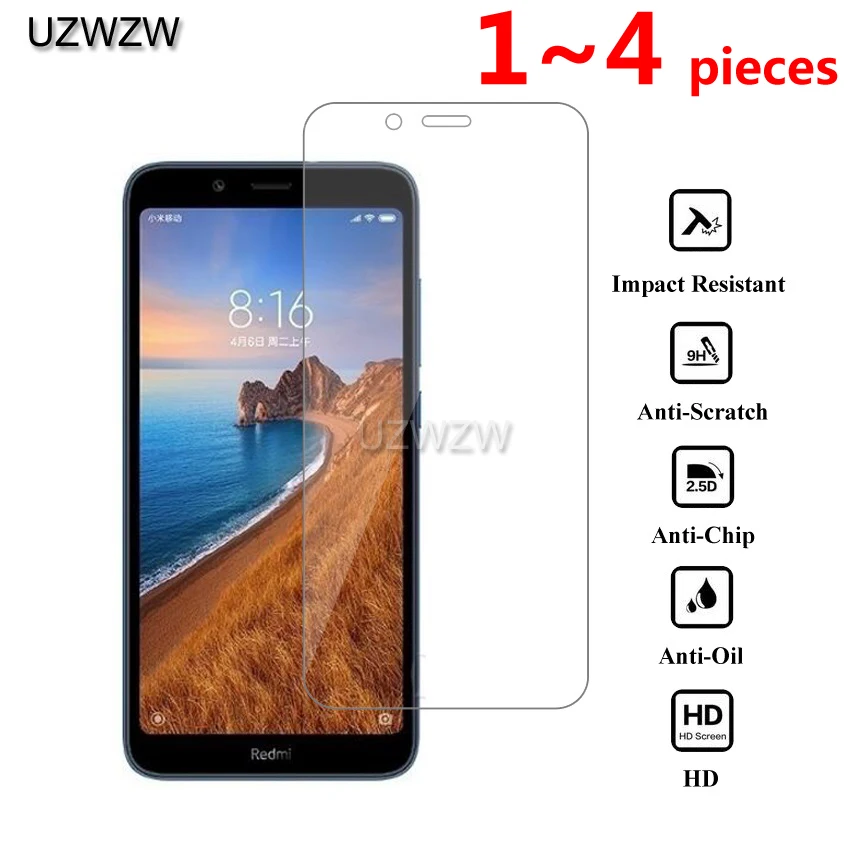 2.5D HD закаленное стекло для Xiaomi Redmi 7A/Redmi 7 защитная пленка для экрана для Xiaomi Redmi 7A 7