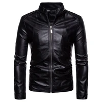 pu leather jacket men winter fleece military casual leahter jacket male motorcycle windbreaker chaqueta cuero hombre