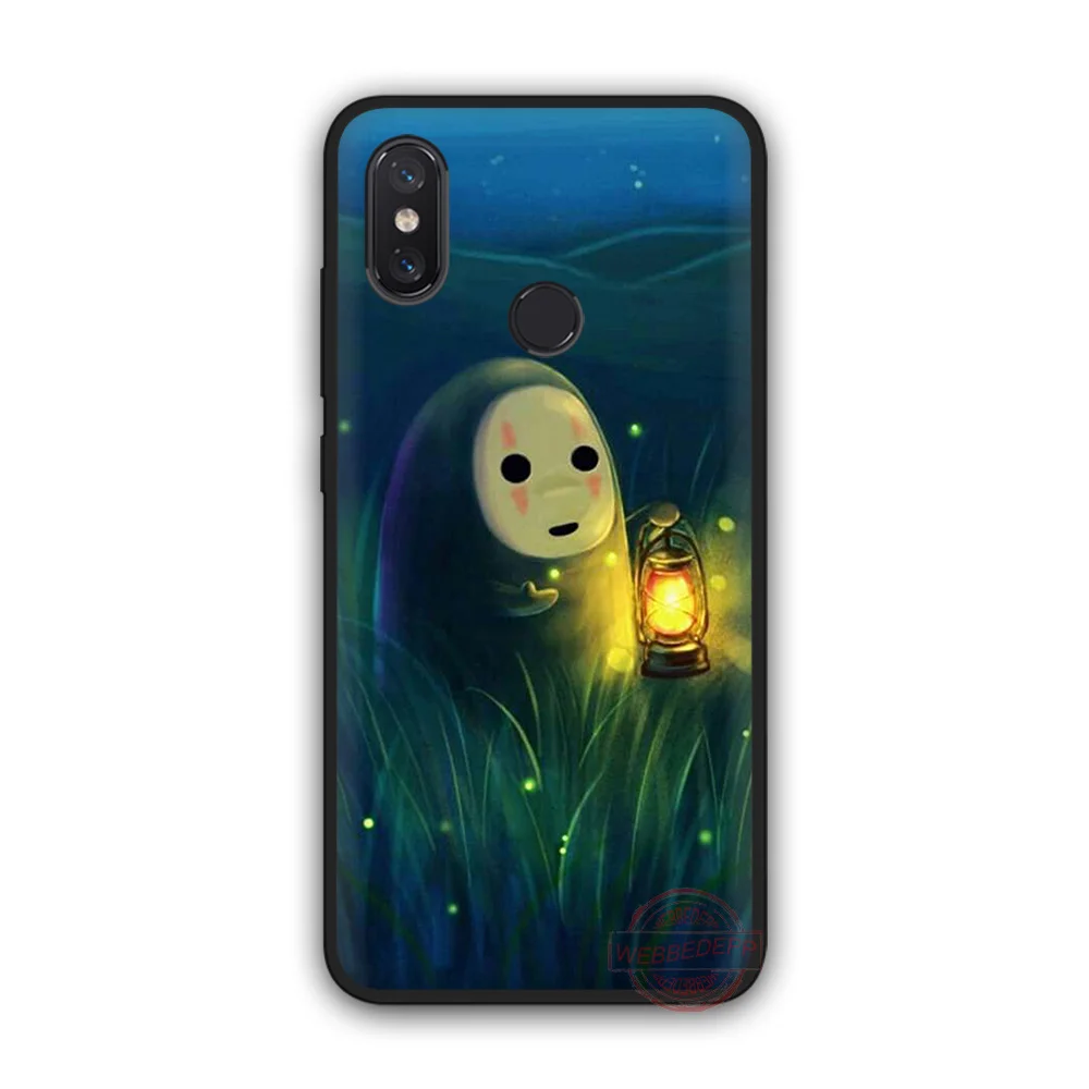 WEBBEDEPP Spirited Away Fashion Soft Silicone Phone Case for Xiaomi Mi 6 8 A2 Lite A1 F1 9 MAX 3 SE |