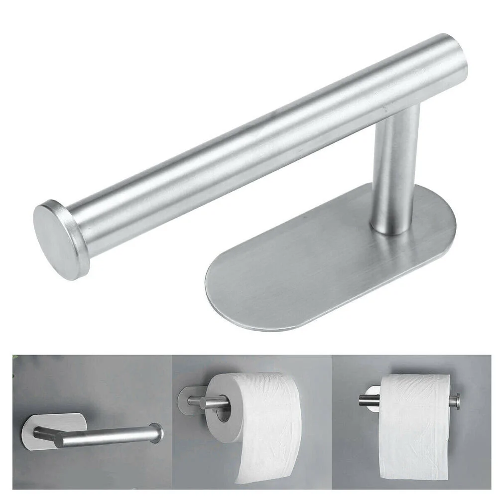 

Stainless Steel Paper Towel Shelf Kitchen Bathroom Paper Towel Storage Shelf High-quality Punch-free Paper Towel Holder