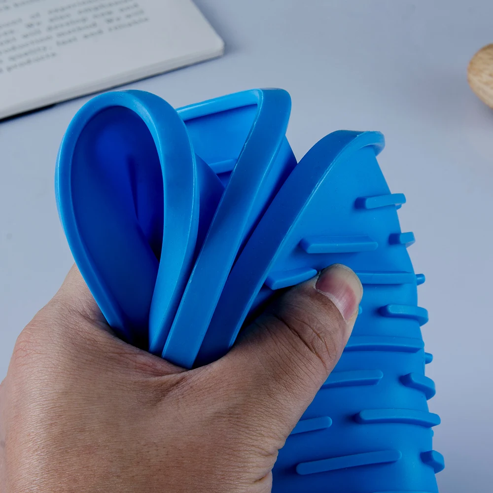 Силиконовая тарелка для еды жаростойкая подушка горки посуда столовые приборы