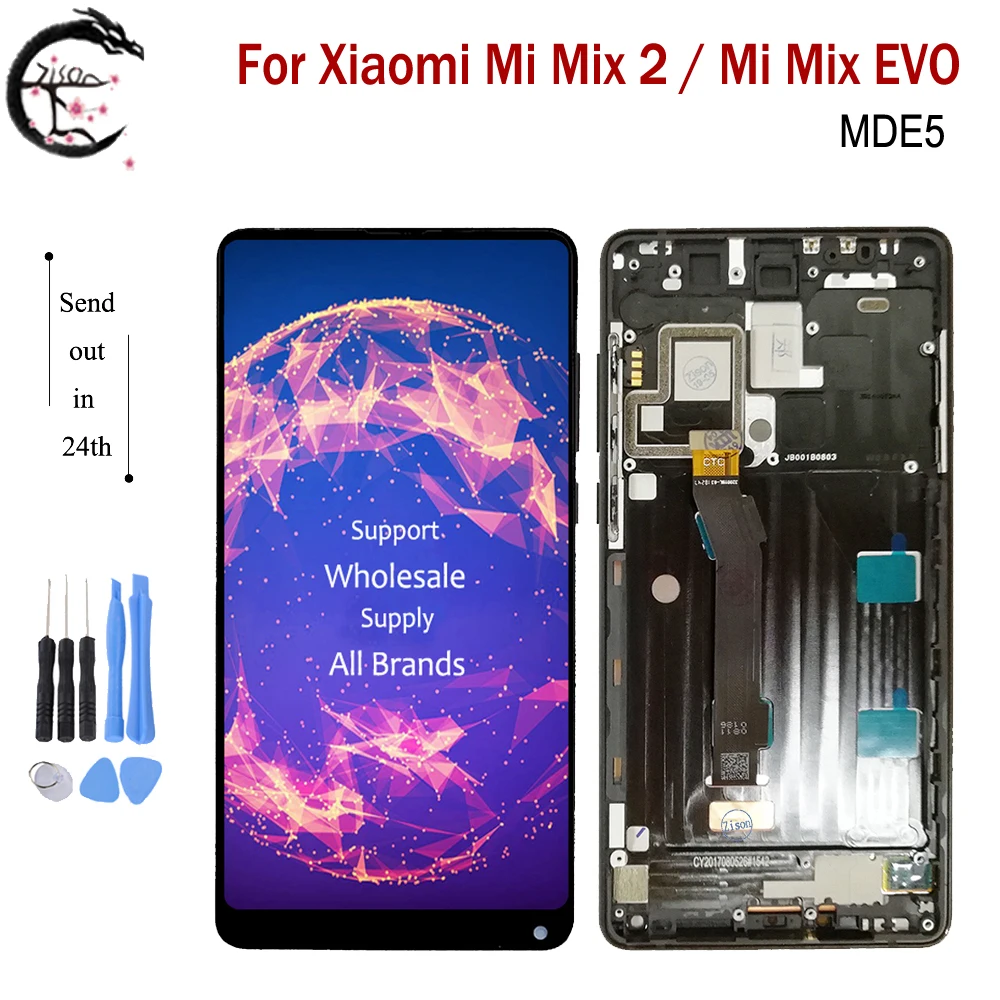 Mix 3 2 2s ЖК дисплей с рамкой для Xiaomi Mix3 5G M1810E G 2S M1803D5XA Mix2 MDE5 цифровым