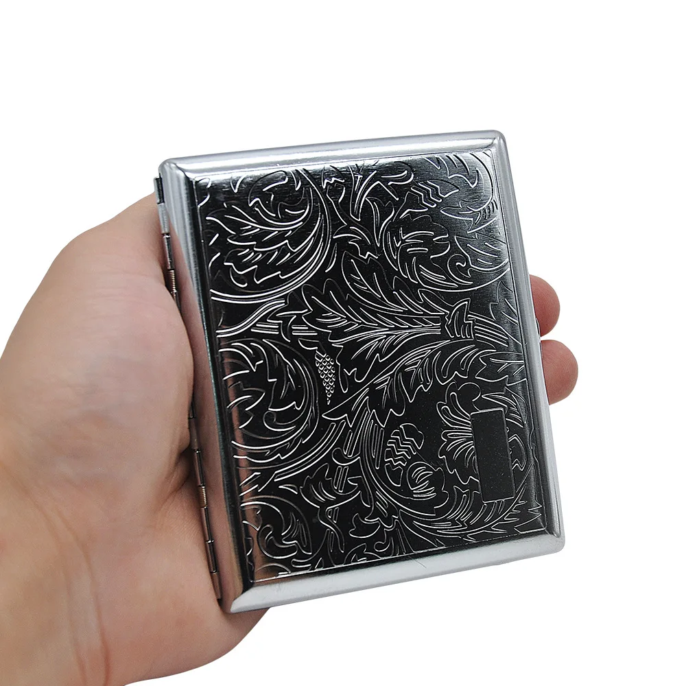 2020 оригинальный креативный винтажный металлический чехол для сигарет модный