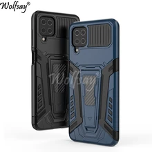 Car Magnetic Cover For Samsung Galaxy A12 Case Bumper Armor Full Cover For Samsung A12 Case For Samsung A12 A22 M12 M22 S21Ultra