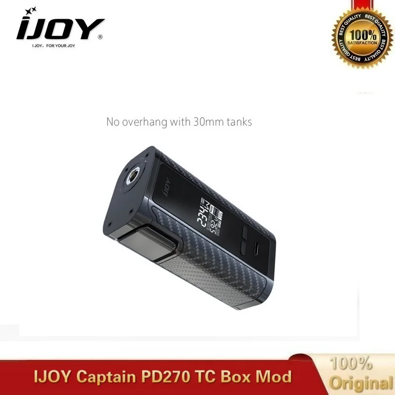Боксмод IJOY Captain PD270 TC 234 Вт подходит для Vape Tank испаритель электронная сигарета VS Gen