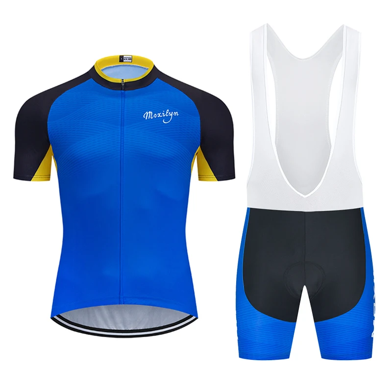 

Moxilyn 2020 Mens Black Cycling Clothing MTB uniform Bike Wear Cycling Jersey Short Set Ropa Ciclismo Maillot Culotte
