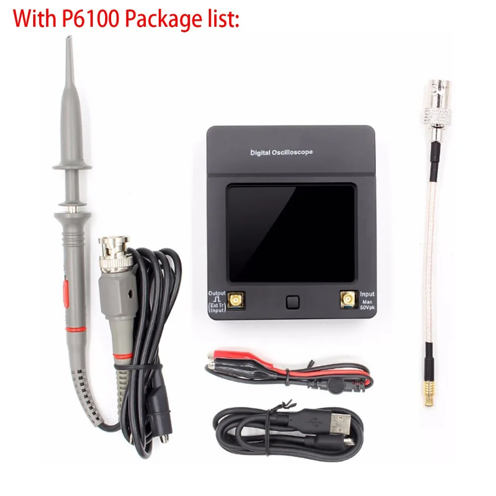 Цифровой портативный тестер DSO112A мультитестер с тонкоплёночной волной 2 МГц 5 млн