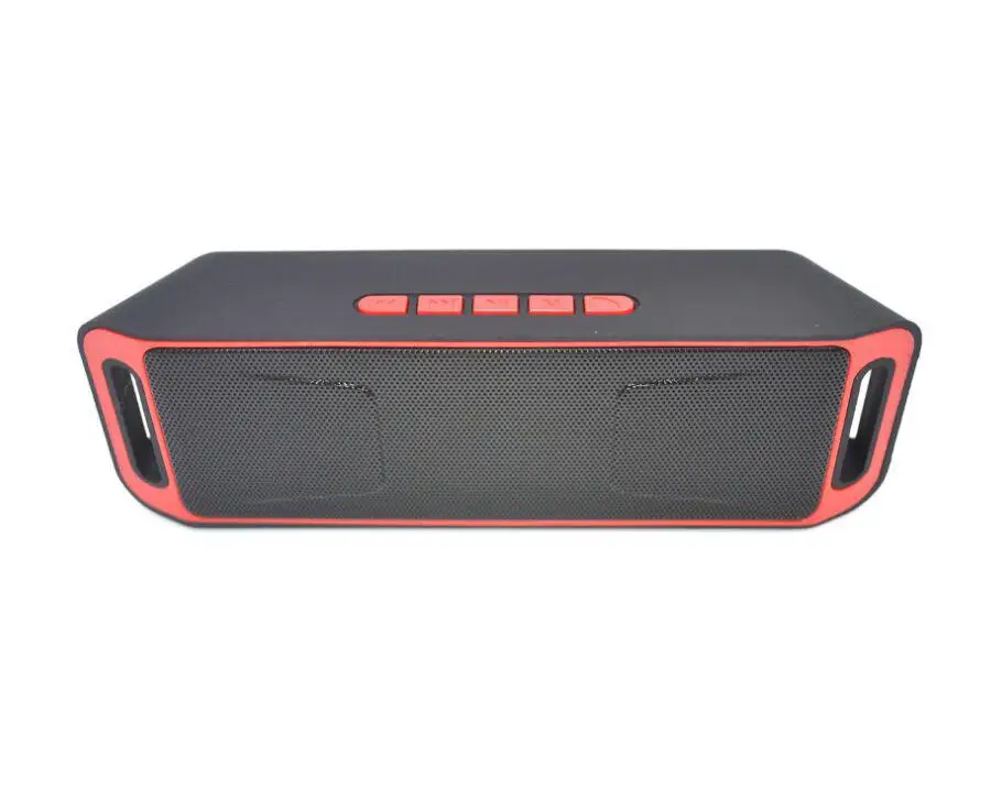 BEESCLOVER Беспроводная bluetooth колонка стерео сабвуфер USB встроенный микрофон бас mp3