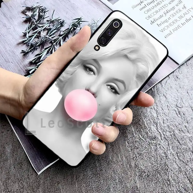 

Marilyn Monroe Phone Case For Xiaomi Mi A1 A2 5 6 6PLUS 8 9 SE Lite MIX 2 2S MAX 2 3 Pocophone F1