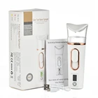 Портативный аппарат для паровой бани лица мини нано тумана распылитель лица кожный анализатор удобный увлажнитель уход за кожей лица туман тестер глубоко увлажняющий Распылитель