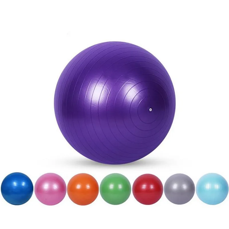 Утолщенный мяч для йоги 85 см с надувным взрывозащищенным спортивным Пилатес