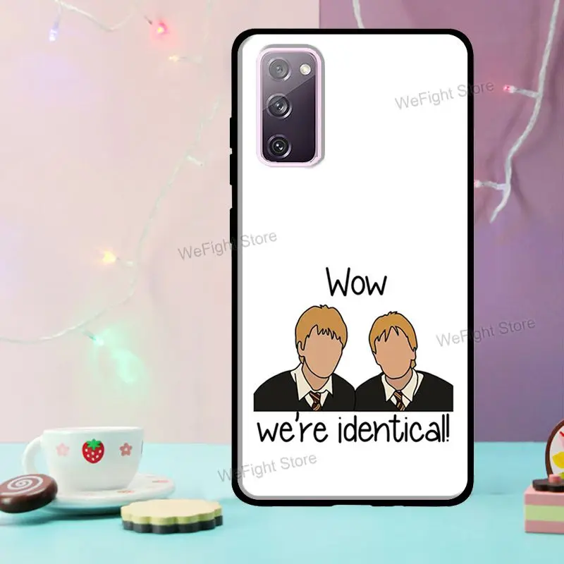 Fred and George Weasley Case For Samsung Galaxy S21 Ultra S20 FE S10e S8 S9 S10 Plus Note 10 9 20 Cover | Мобильные телефоны и
