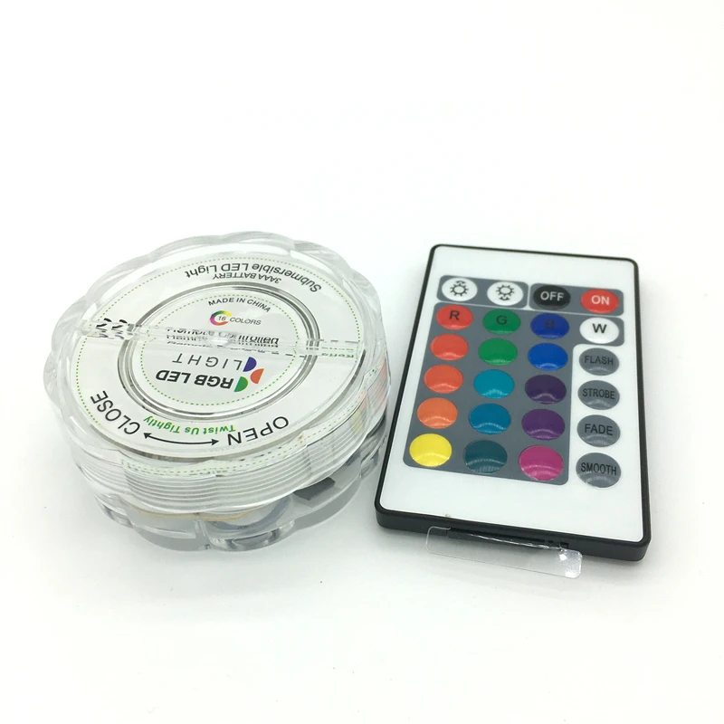 10 светодиодов RGB кальян светильник для кальяна аксессуары с пультом