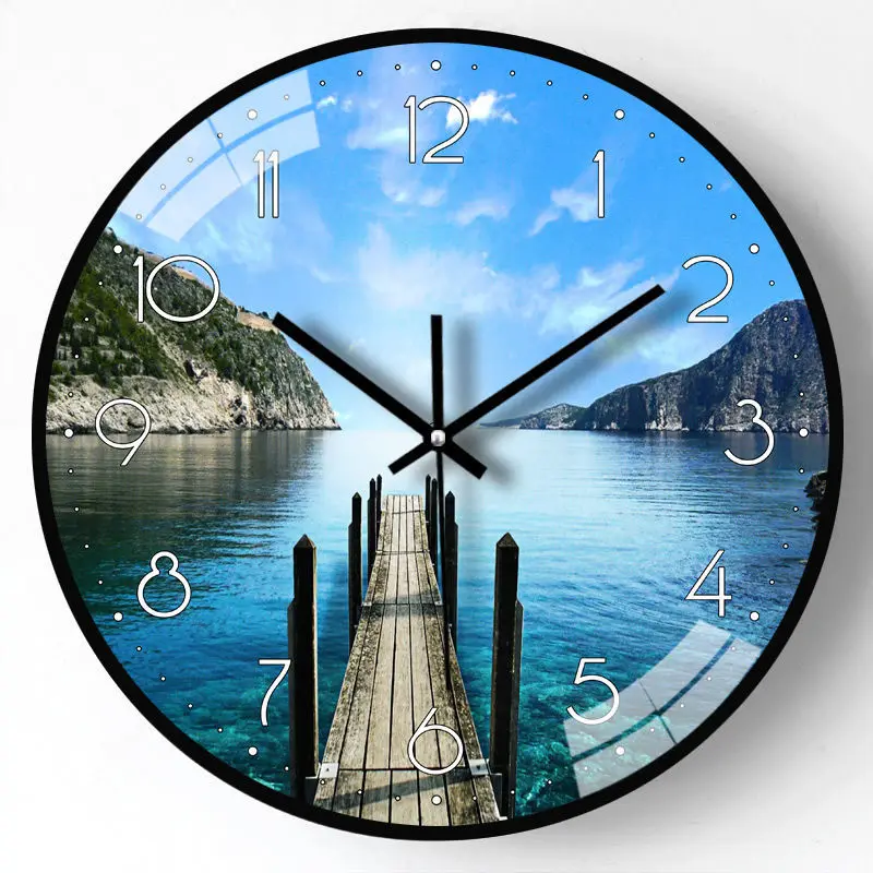 

Creative 8/10/12/ inch Modern Brief Wall Clock Home Living Room Bedroom Decoration Silent Wall Clock Modern Design