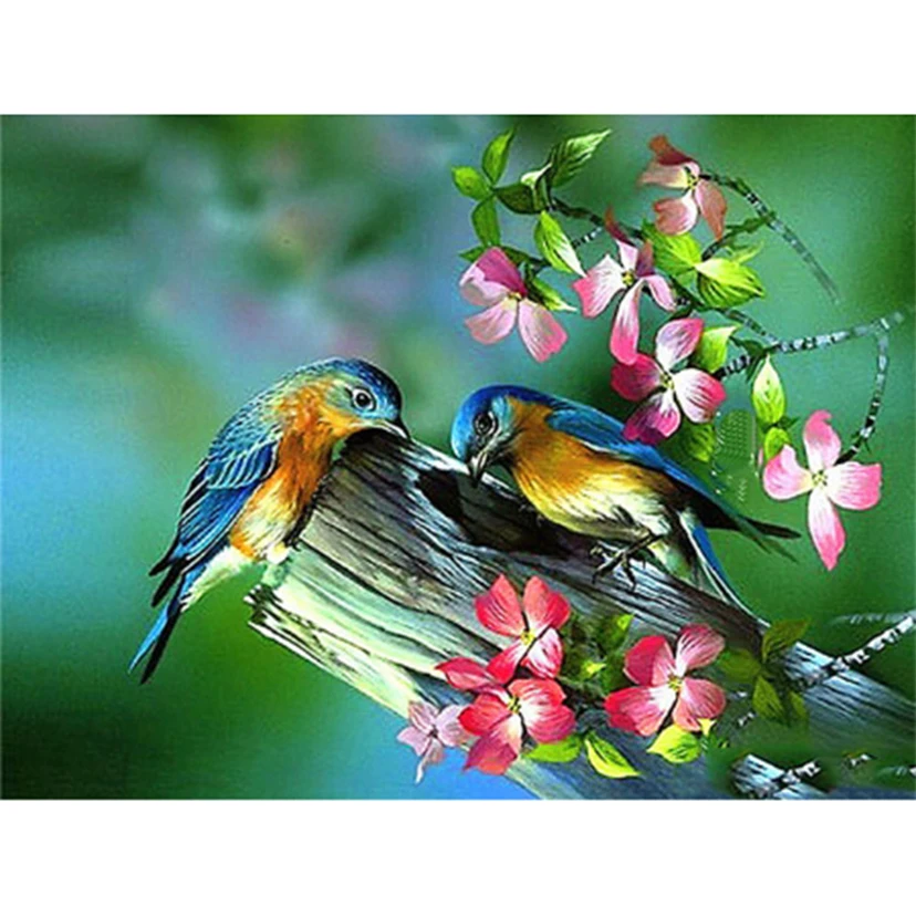 

DIY 5d Diamond Painting Animal Bird Diamond Embroidery Full Drill Square Picture Of Rhinestones Home Decoration