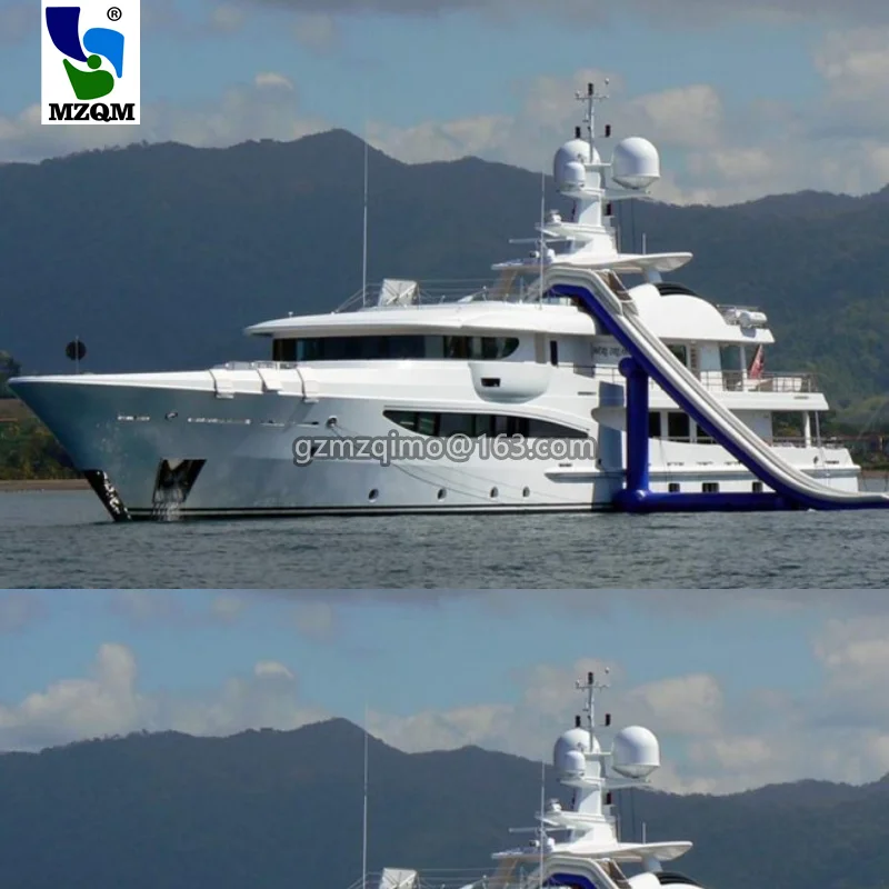

Towable Water Slide Inflatable Water Toys Floating Yacht