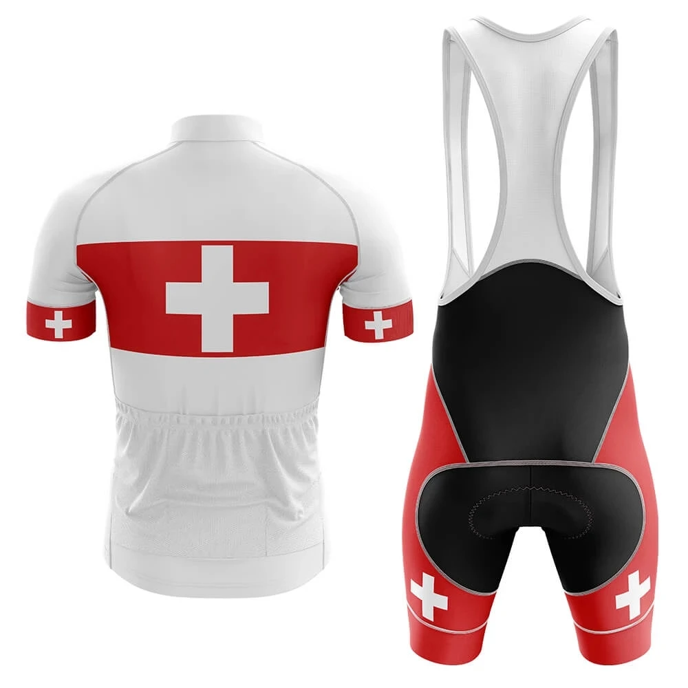Джерси для велоспорта 2021 Pro Team Switzerland мужской комплект одежда гоночного