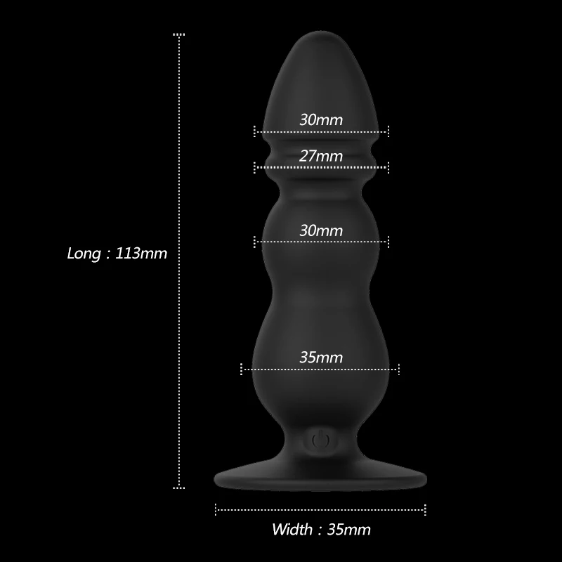wireless vibrating butt plug anal dildo but vibrator prostate massager sex toys for woman gay men erotic shop |