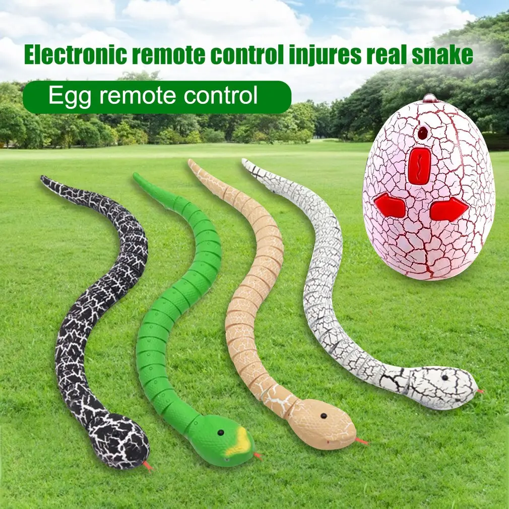 

Игрушка в виде змеи и яйца на радиоуправлении, в инфракрасном диапазоне, змея с дистанционным управлением