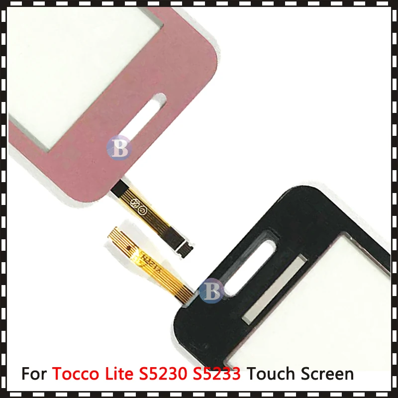 10Pcs/lot High Quality 3.0&quot For Samsung Galaxy Tocco Lite S5230 S5233 Touch Screen Digitizer Sensor Outer Glass Lens Panel | Мобильные