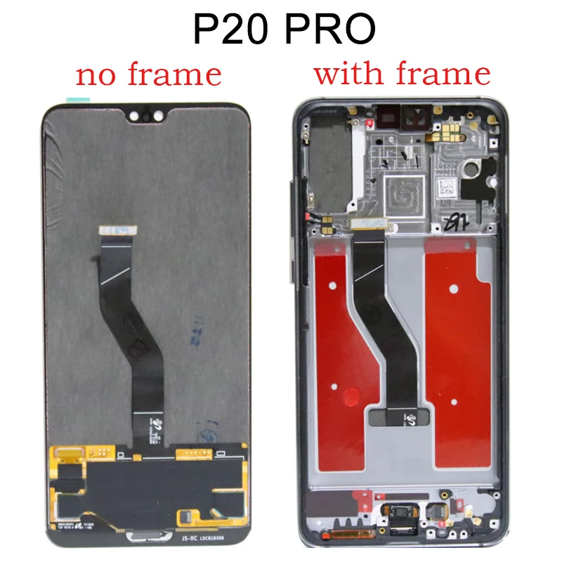 High Quality 6.1'' AMOLED for Huawei P20 Pro LCD Display Touch Screen Digitizer Assembly CLT-L09 CLT-L29 CLT-AL01 Repair Parts |
