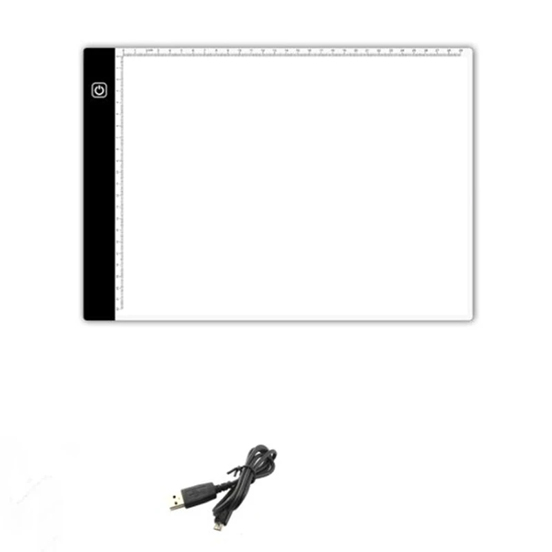 

FBIL-A4 Size Drawing Tablet Led Light Pad Tablet Diamond Painting Eye Protection Bright Copy Board Diamond Embroidery Art