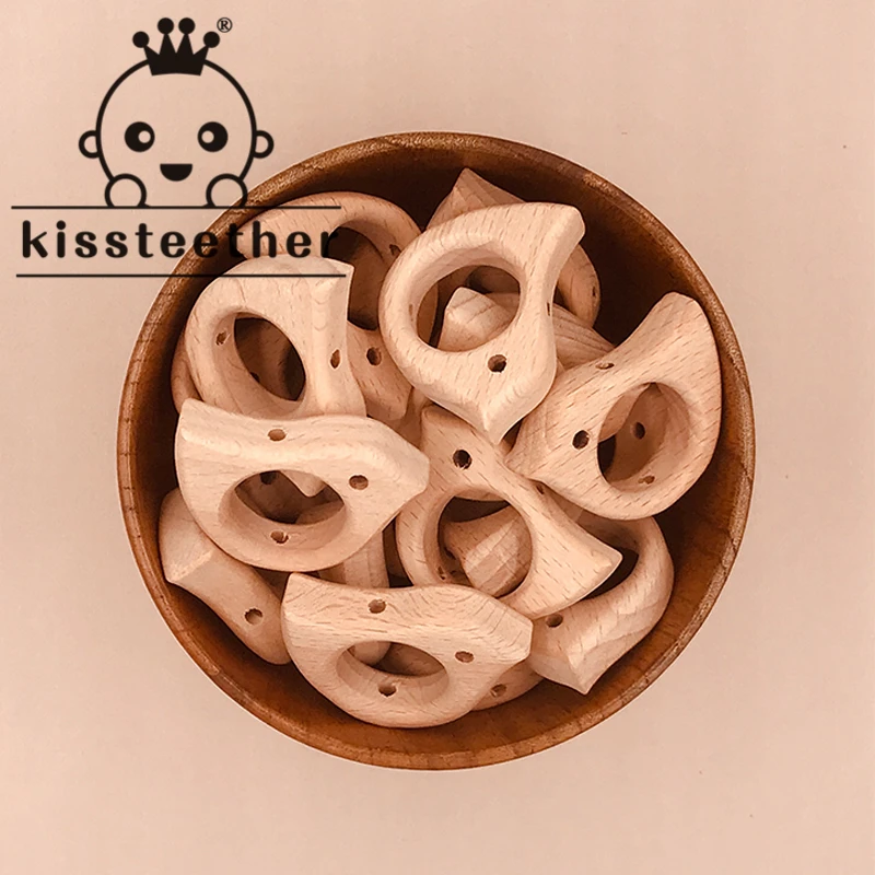 

Прорезыватель для зубов из бука, 10 шт.