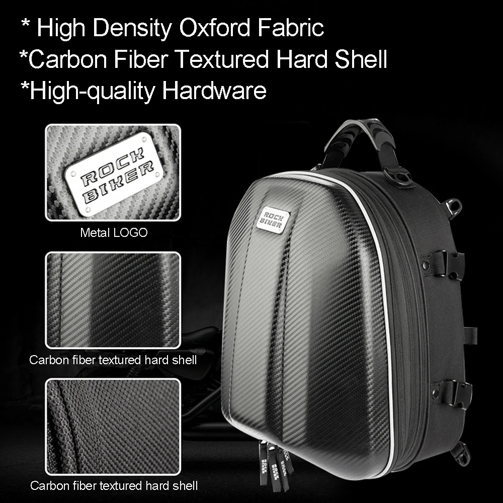 Водонепроницаемый мотоциклетный рюкзак ROCKBIKER из ЭВА Большой Вместительный ранец