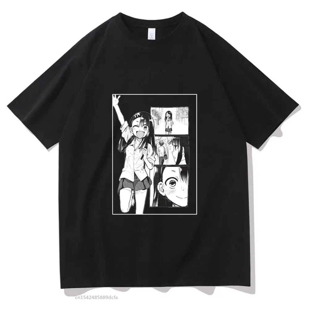 

Don't Toy With Me Miss Nagatoro Graphic Print Tshirt New Anime Fashion Loose Summer Tee Short Sleeve