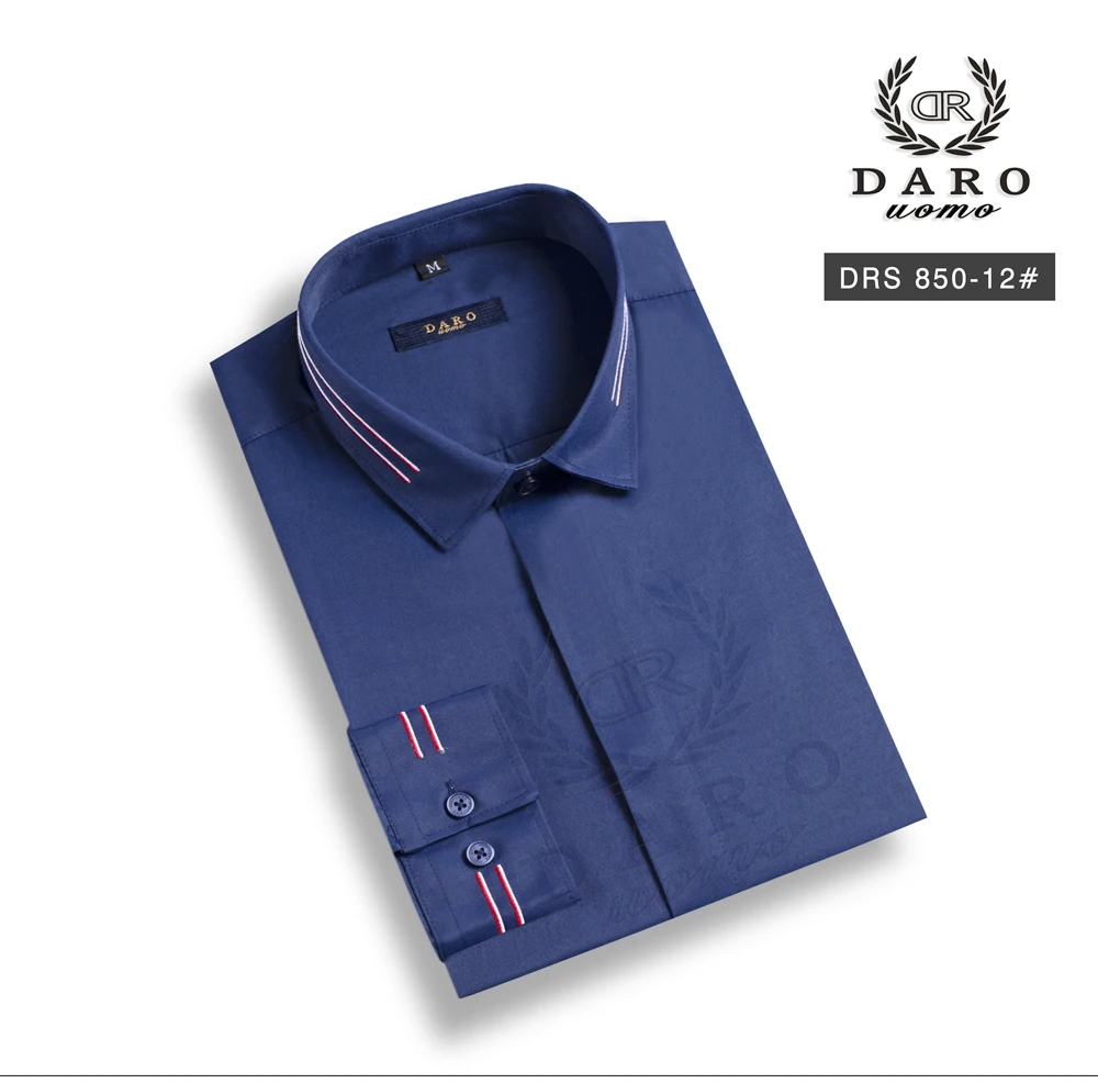 Camisa мужские рубашки с длинными рукавами, мужская рубашка, брендовая одежда, повседневная, приталенная, Camisa, в полоску, Masculina Chemise Homme DR850