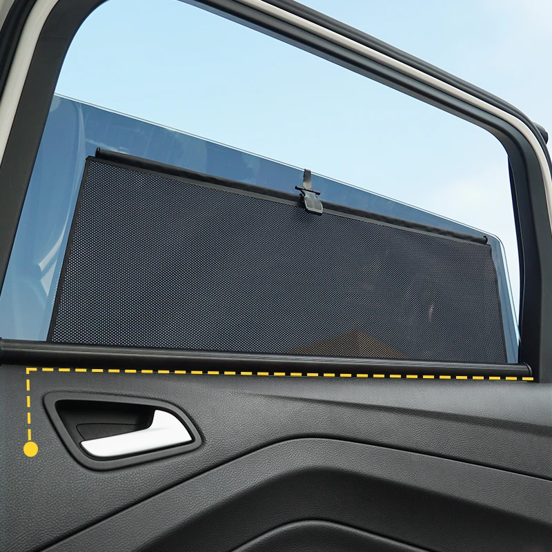 Пользовательские подходят автомобильные роликовые оттенки Выдвижной