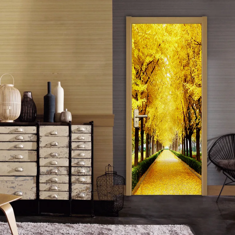 Самоклеящиеся водостойкие виниловые художественные обои 2 шт./компл. для