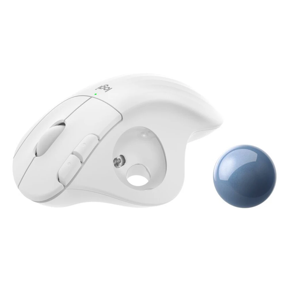 Logitech ERGO M575 Wireless Trackingball Mouse Win10 macOS Version Shaped hand design Bluetooth low energy technology