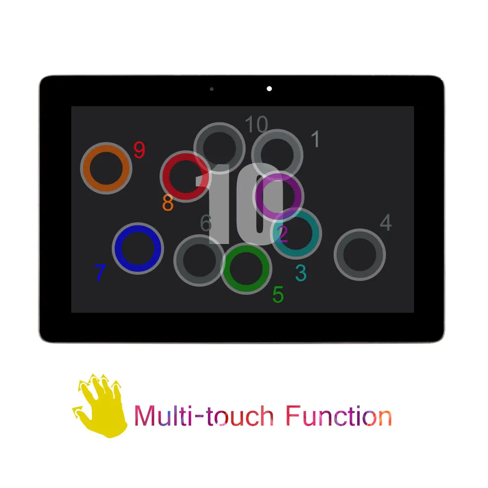 ЖК дисплей с сенсорным экраном и рамкой для Asus Transformer Pad TF701T TF701 LQ101R1SX03|Экраны