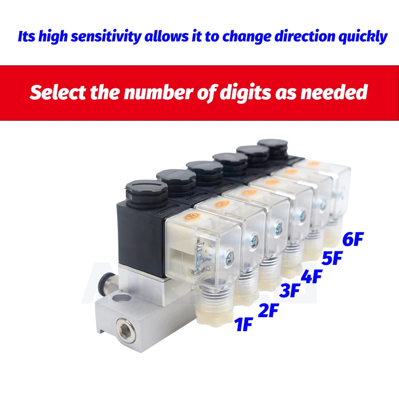 Пневматический Электрический электромагнитный клапан 12 В 24 220 2-сторонний