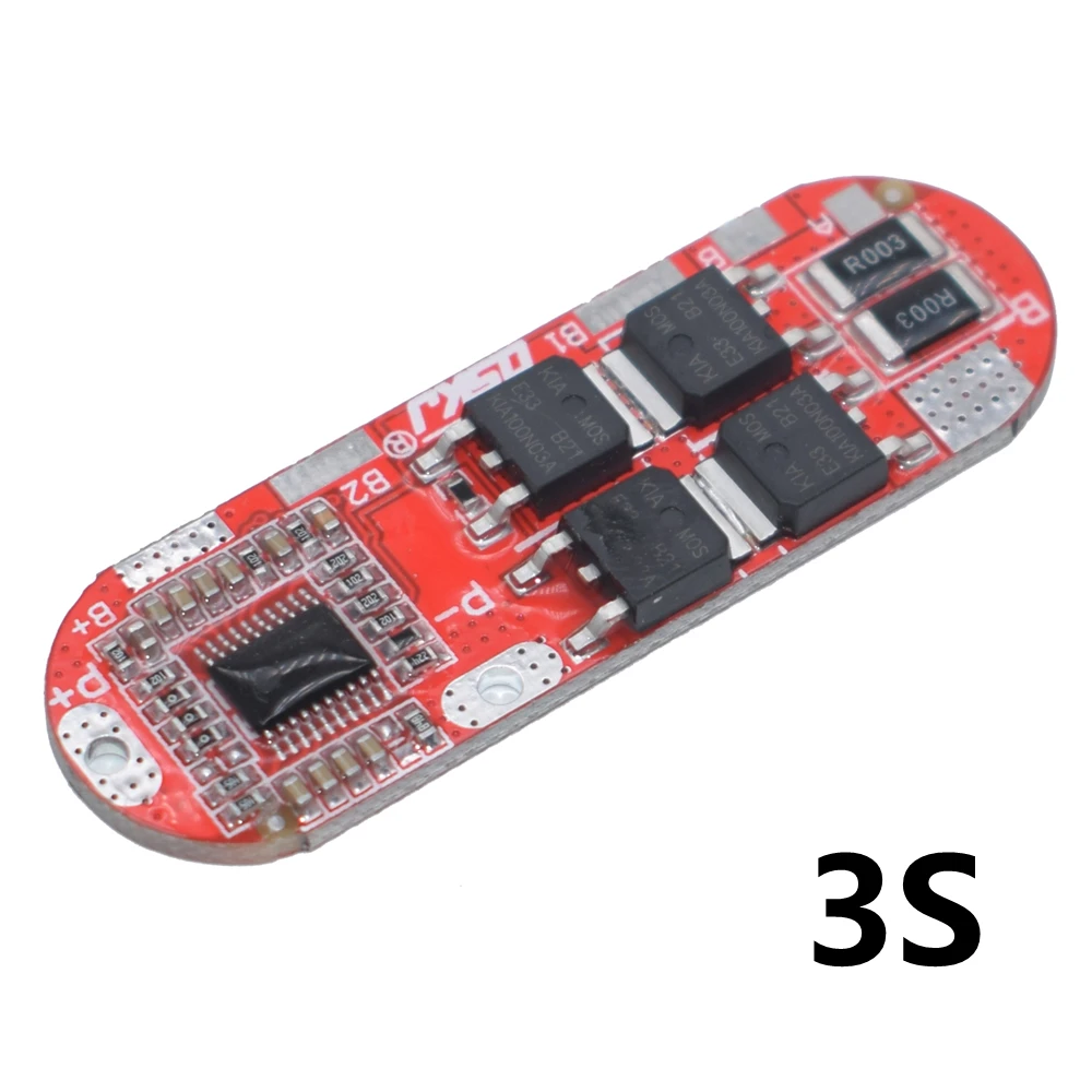 BMS 1S 2 10A 3S 4S 5S 25A Bms 18650 литийполимерное литийионное литий Батарея защита модуль
