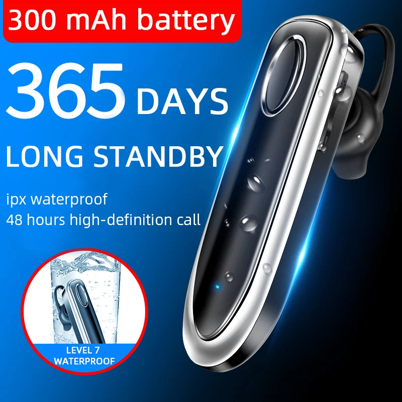 

Headphone T300 Bluetooth-compatible Earphone Hands-free Wireless Headset Noise Control With Microphone High Quality Stereo Audio