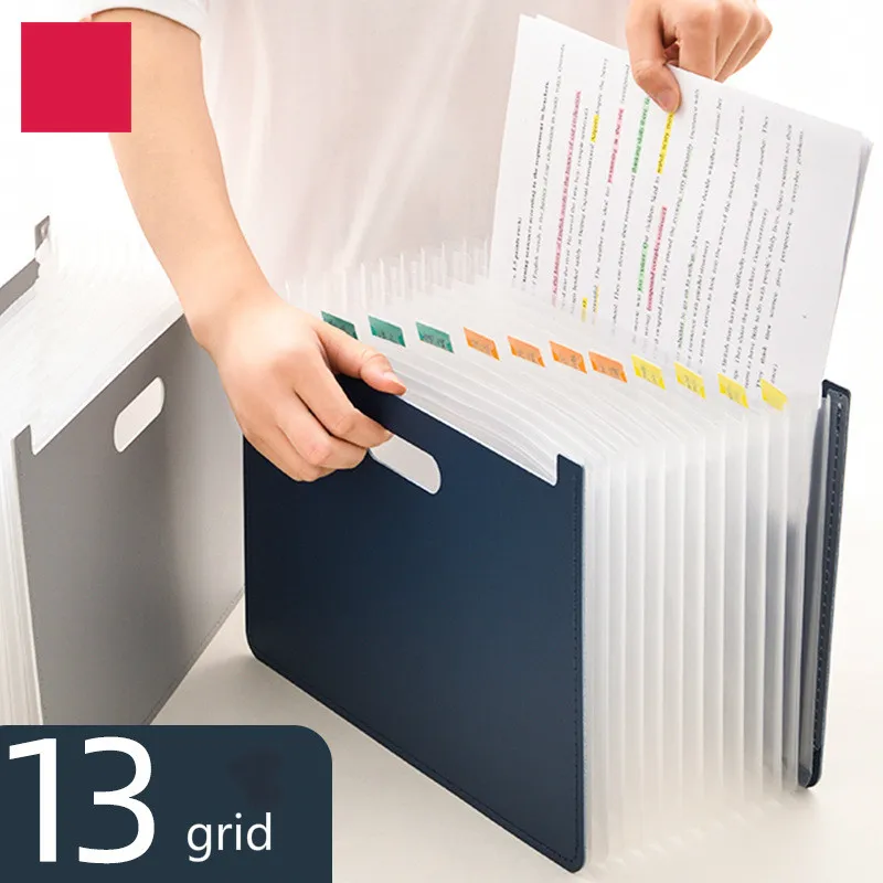 

2022 New Arrival Desk File Folder Document Paper Organizer Storage Holder Multilayer Expanding Box School Office Stationery