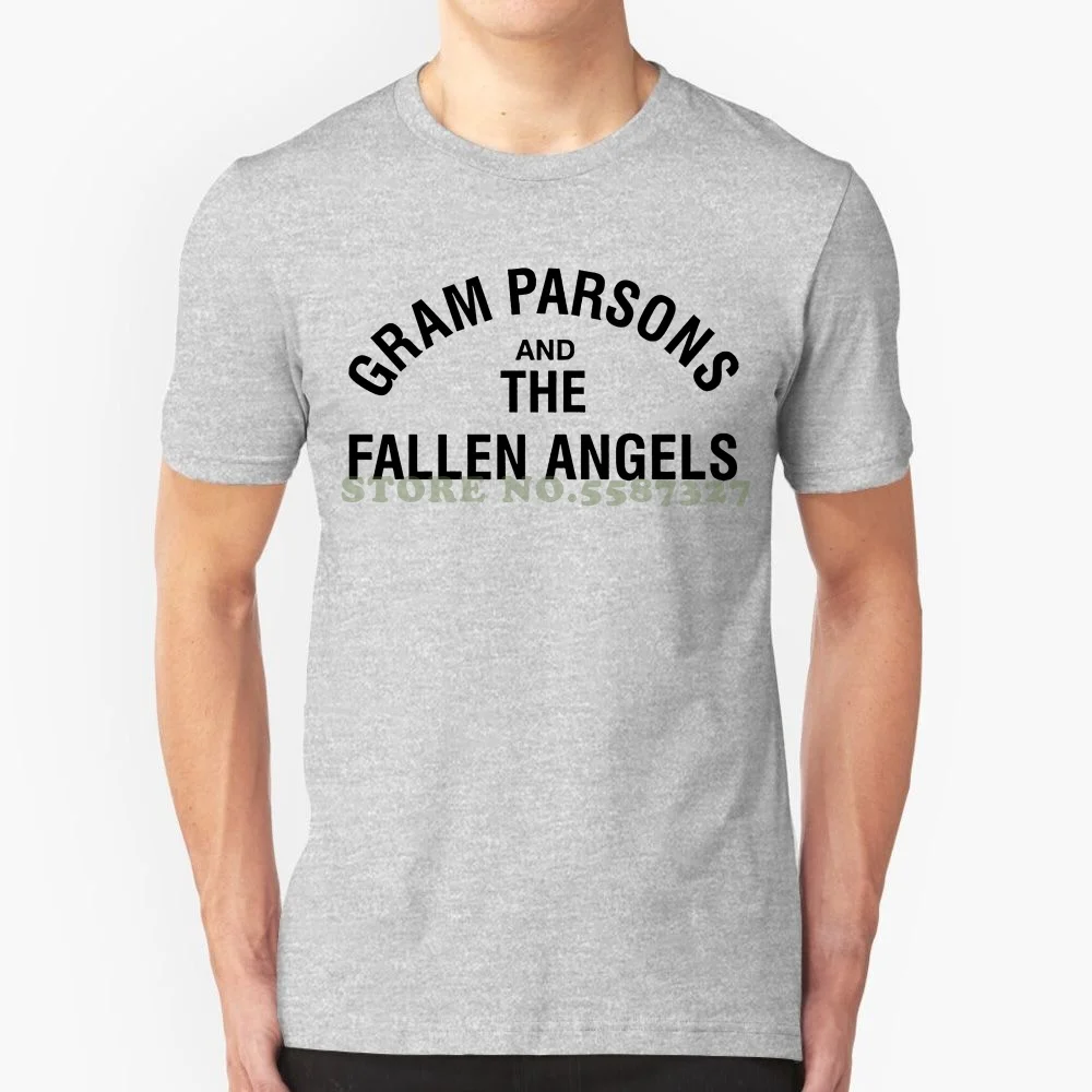 

Новое поступление, Мужская модная мужская футболка с принтом граммов Парсонс и опавших ангелов, 8 ярдов