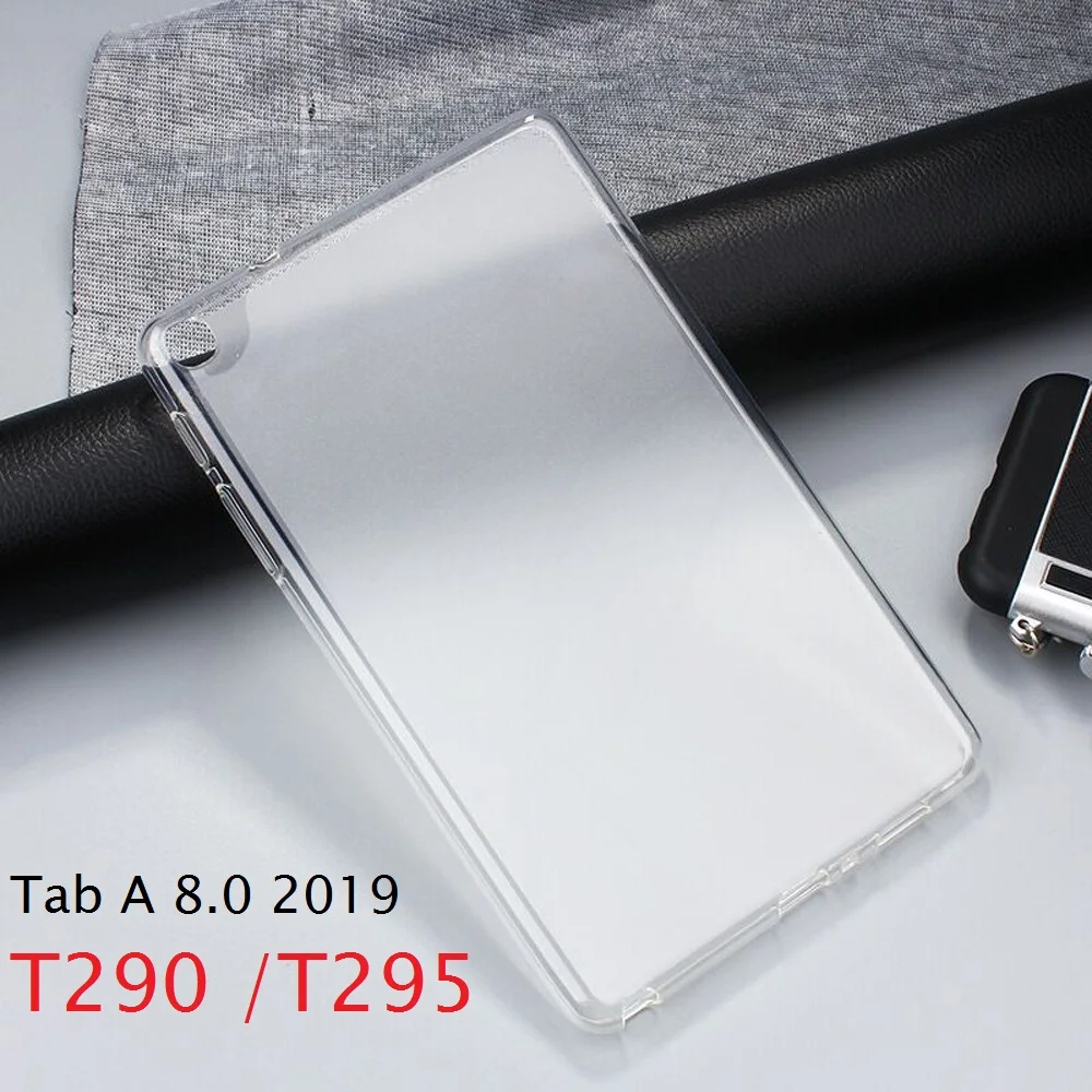 

Ультратонкий матовый ТПУ чехол для Samsung Galaxy Tab A 8,0, 2019, SM-T290, T295, чехол для Samsung Tab A 8,0, T290, T295