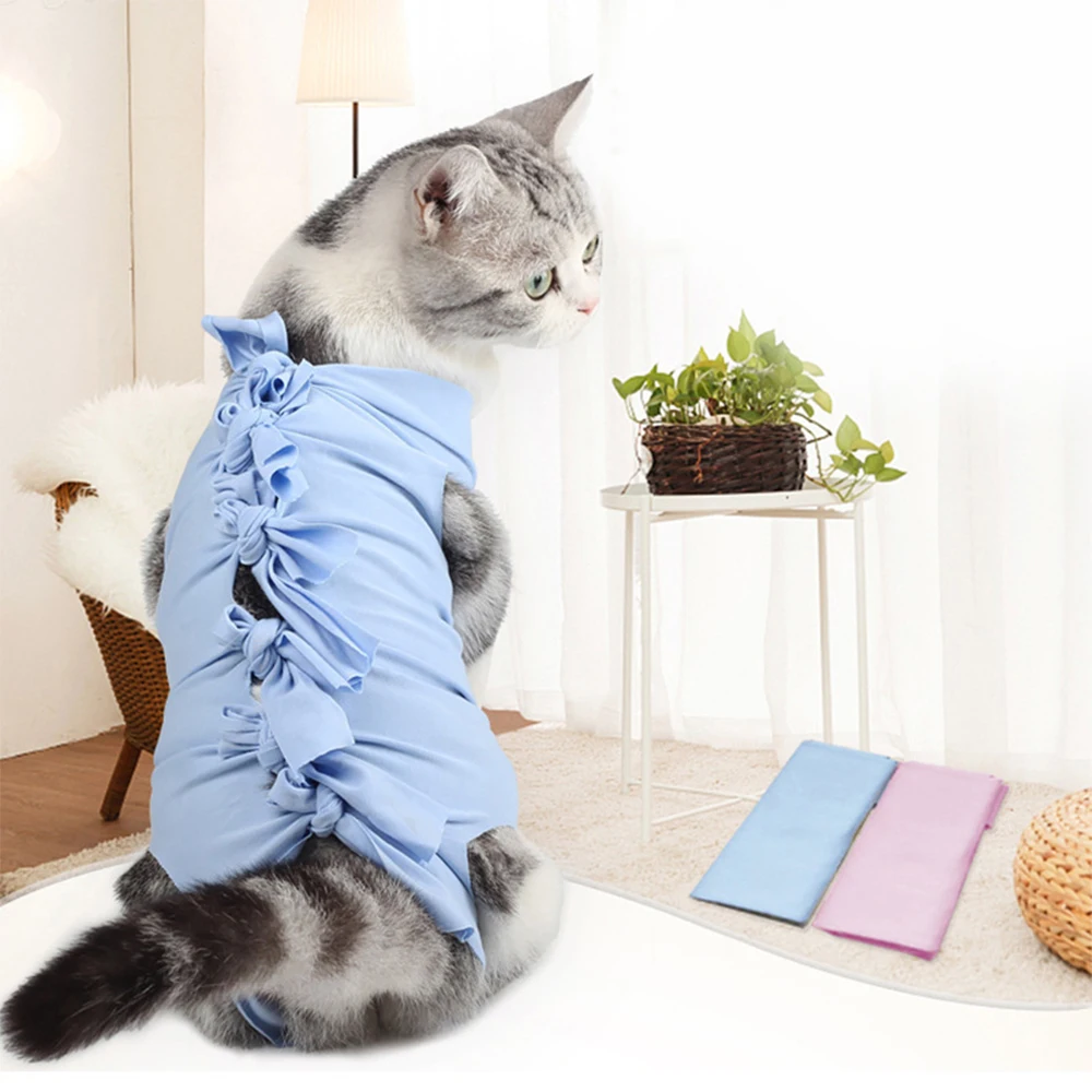 Костюм для хирургического восстановления кошек костюм стерилизации ран в животе