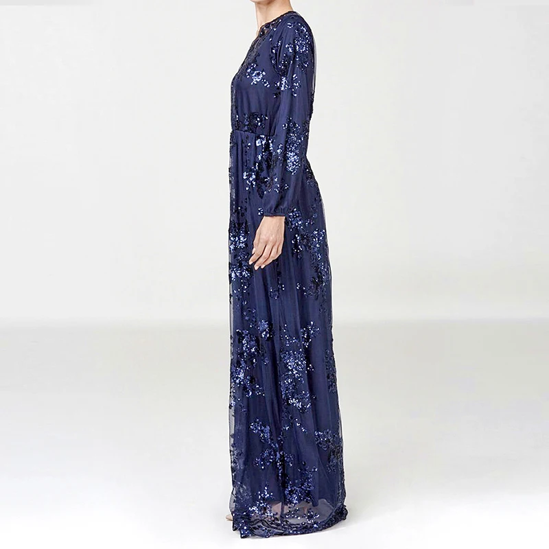 Sequin abaya Дубай турецкие платья мусульманское платье Абая для женщин хиджаб платье кафтан Турция Исламская одежда Кафтан Maroc Omani