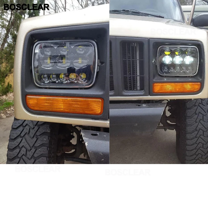 2X7X6 5X7 дюймов светодиодный налобный фонарь для Jeep Wrangler YJ Cherokee XJ аксессуары GMC Savana 1500 2500 3500 GMC Safari Ford F550 F350 F250 E150 Club Wagon E-350 ecoline для Chevrolet Express 3500 1500 Astro для Nissan 240SX
