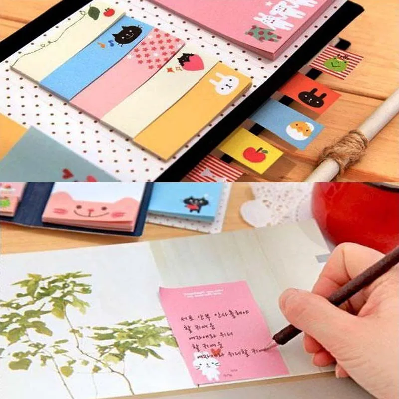 Горячая Распродажа Новое поступление милые блокноты для заметок наклейка в
