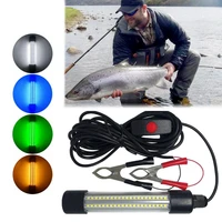 bright with clips underwater fishing submersible boat night lamp for lure fish