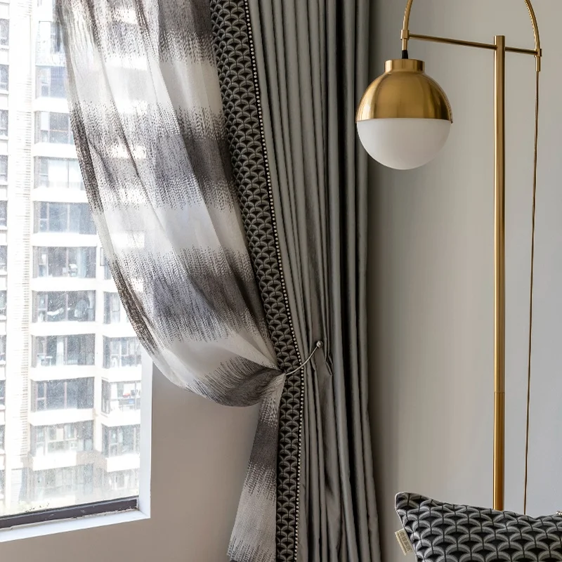 Новые американские легкие Роскошные жаккардовые кружевные сшитые плотные