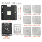 AMAOE BGA153162169186221254 для реболлинга пластина магнитный Набор памяти на носителе EMMC EMCP UFS телефон ТВ припоя BGA трафарет сварки Олово набор для установки